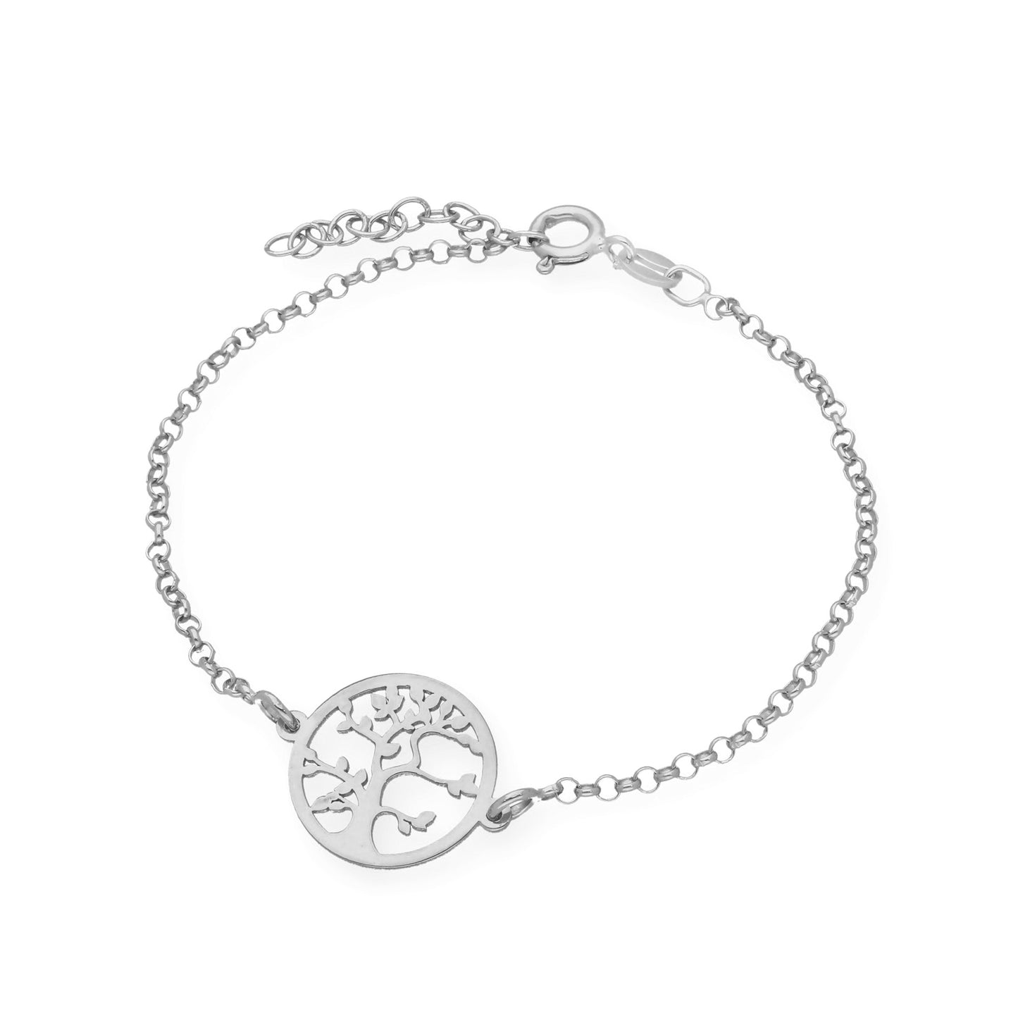 Pulsera Árbol de la vida en Plata de Ley 925