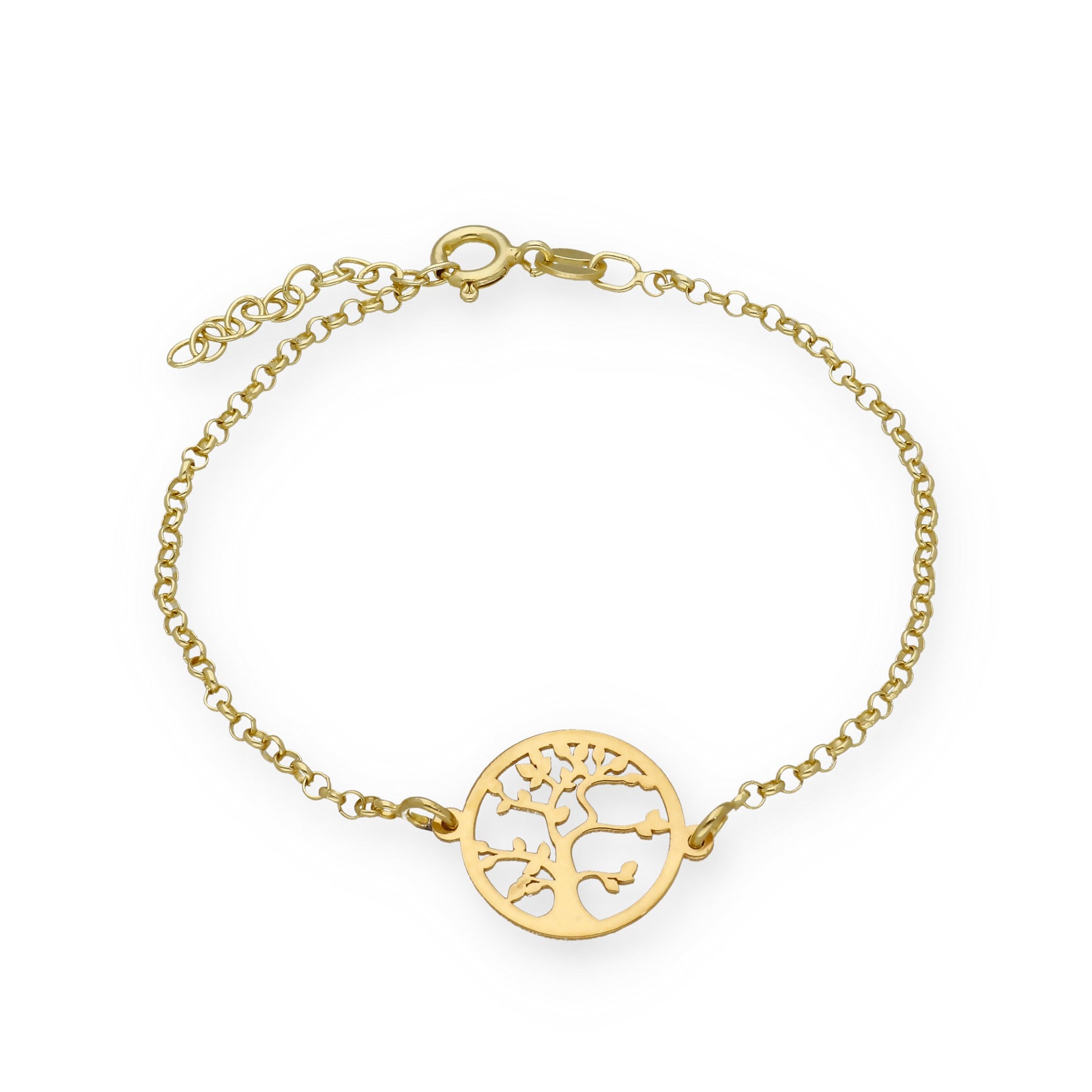Pulsera Árbol de la vida en Plata de Ley 925