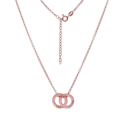 Colgante Salma Aros en Plata de Ley 925 y Baño Oro 18k