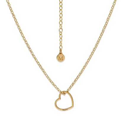 Colgante Roma Corazón en Plata de Ley 925