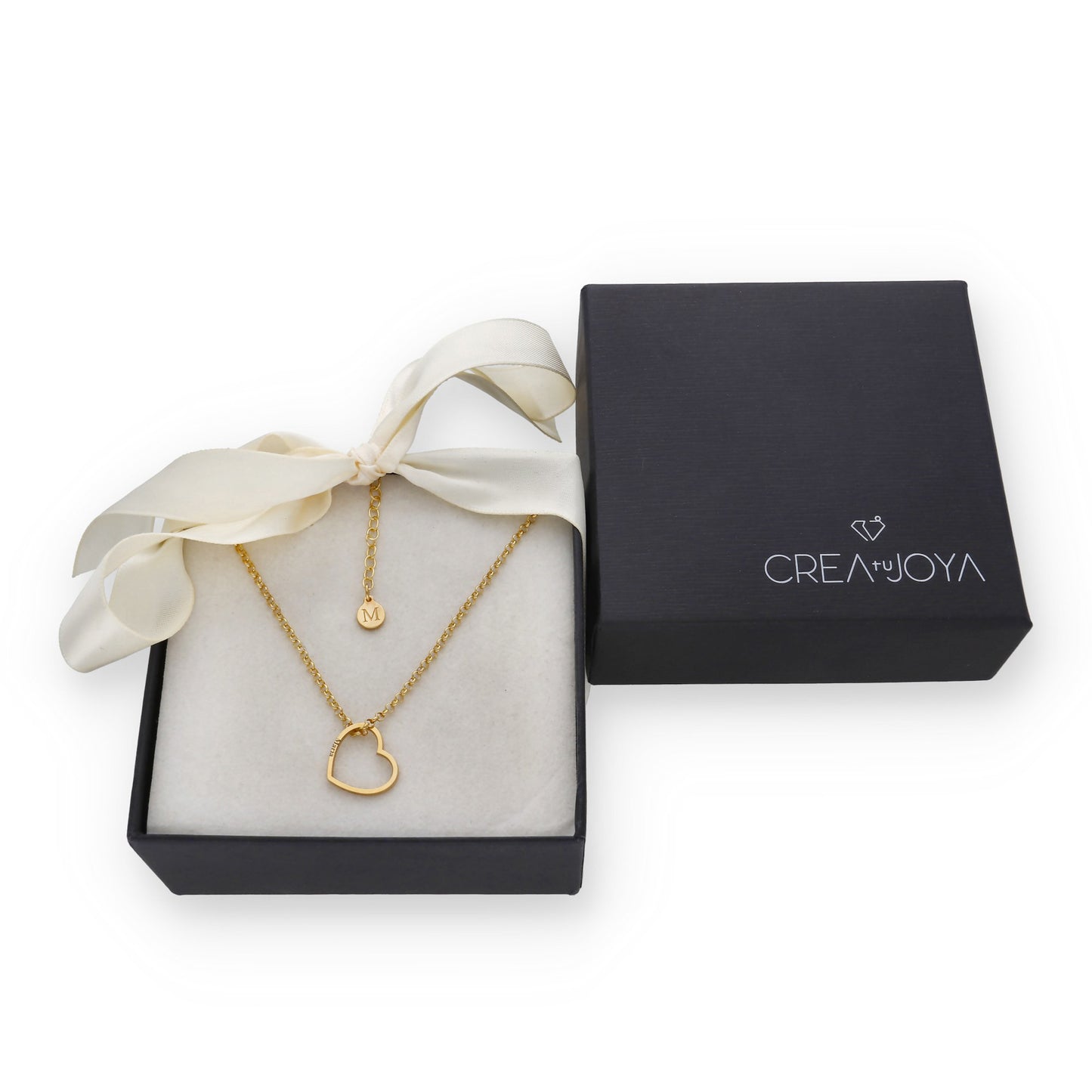 Colgante Roma Corazón en Plata de Ley 925