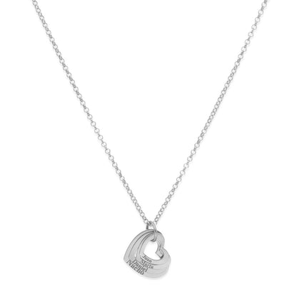 Colgante Alma Corazones en Plata de Ley 925