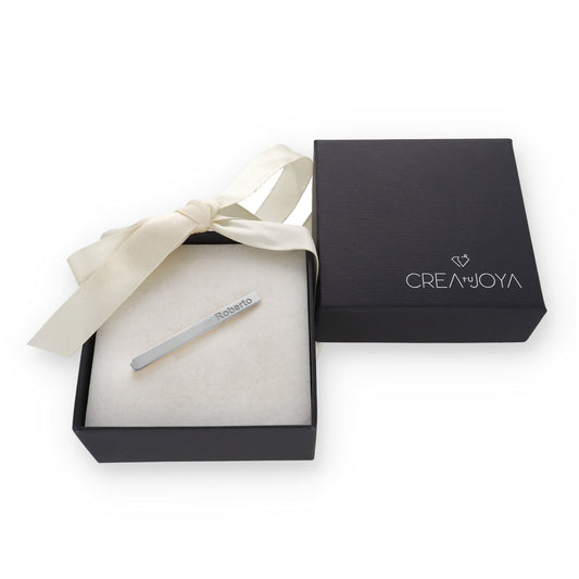 Clip de Corbata Román en Plata de Ley 925