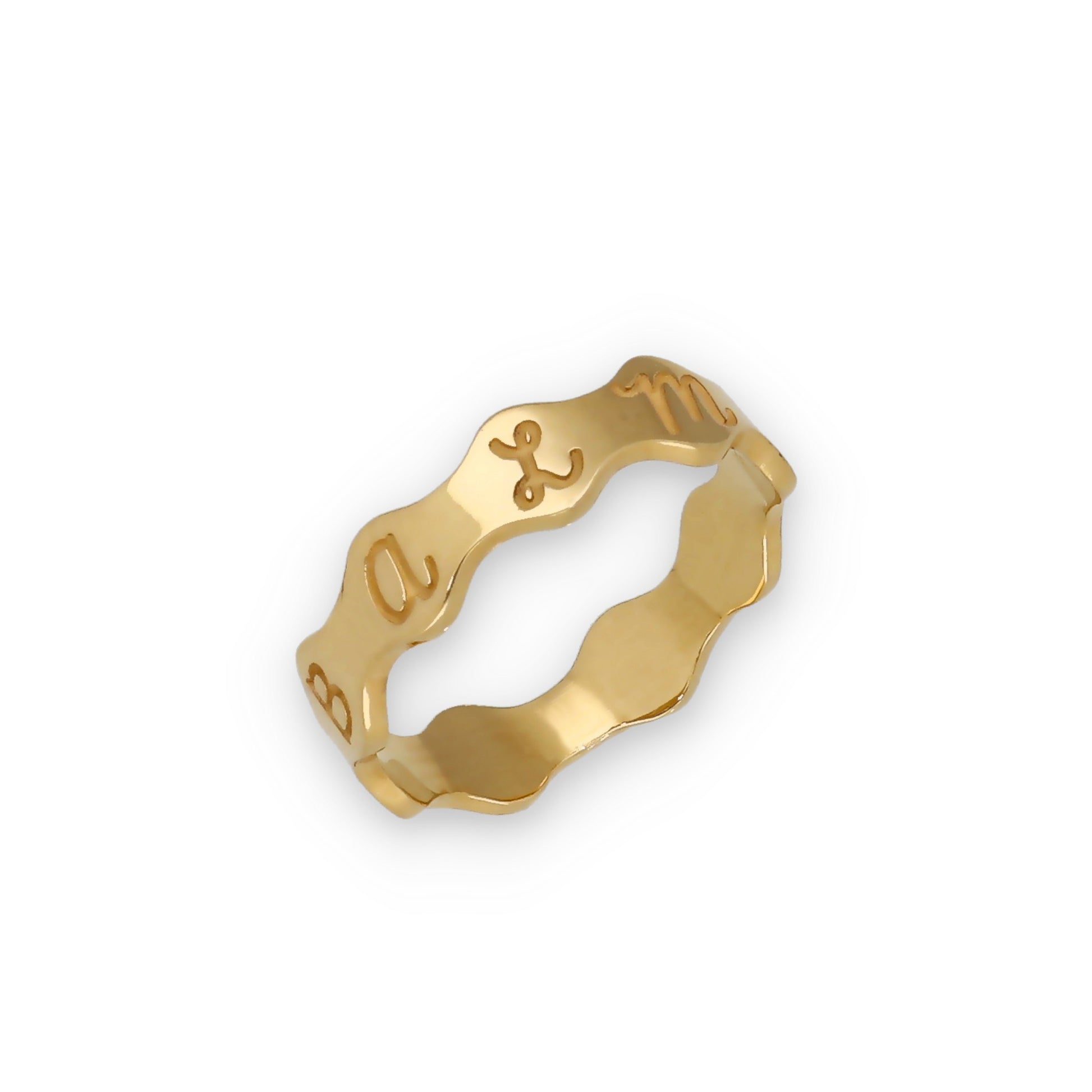 Anillo Mattia en Plata de Ley 925 y baño Oro 18k