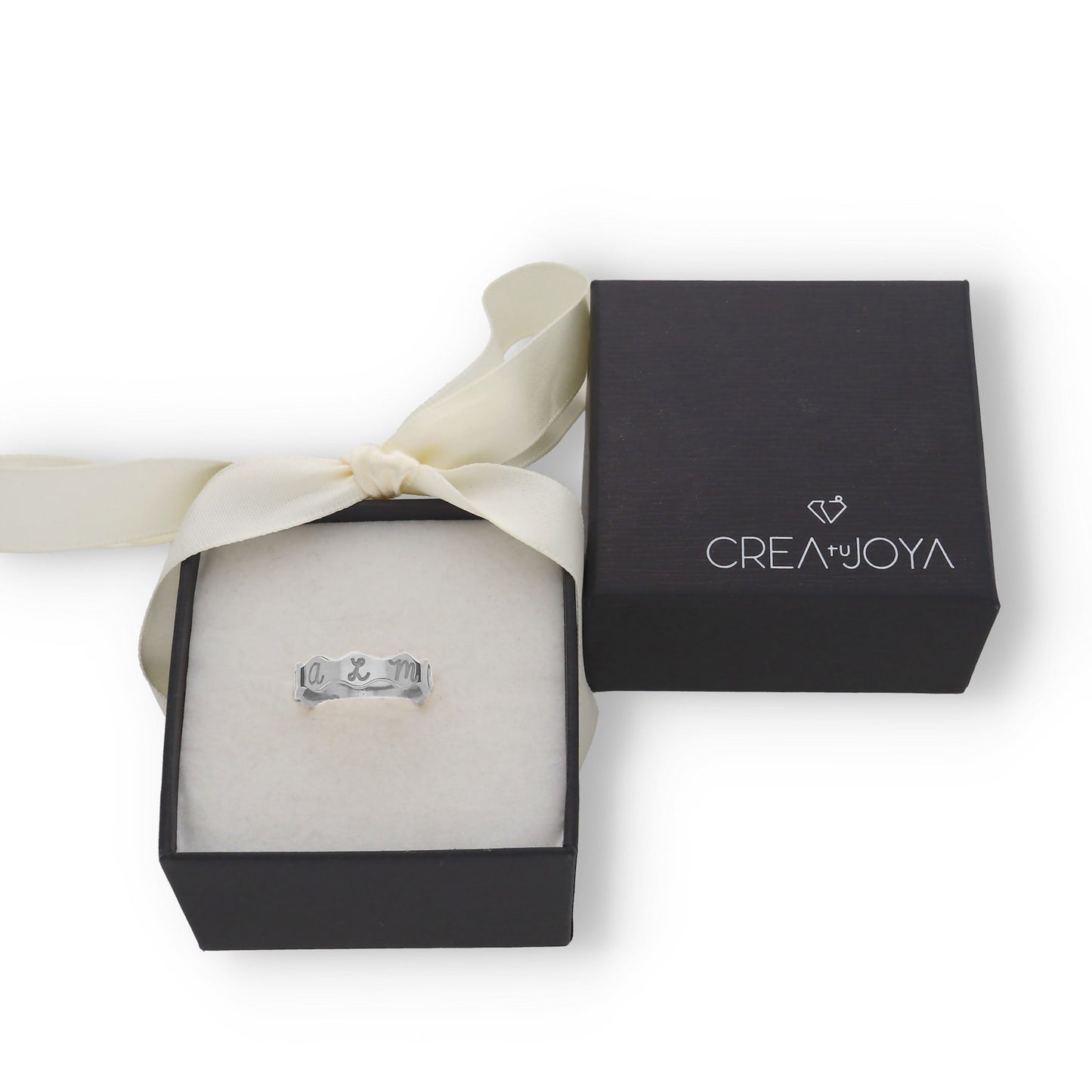 Anillo Mattia en Plata de Ley 925 y  baño Oro rosa 18k