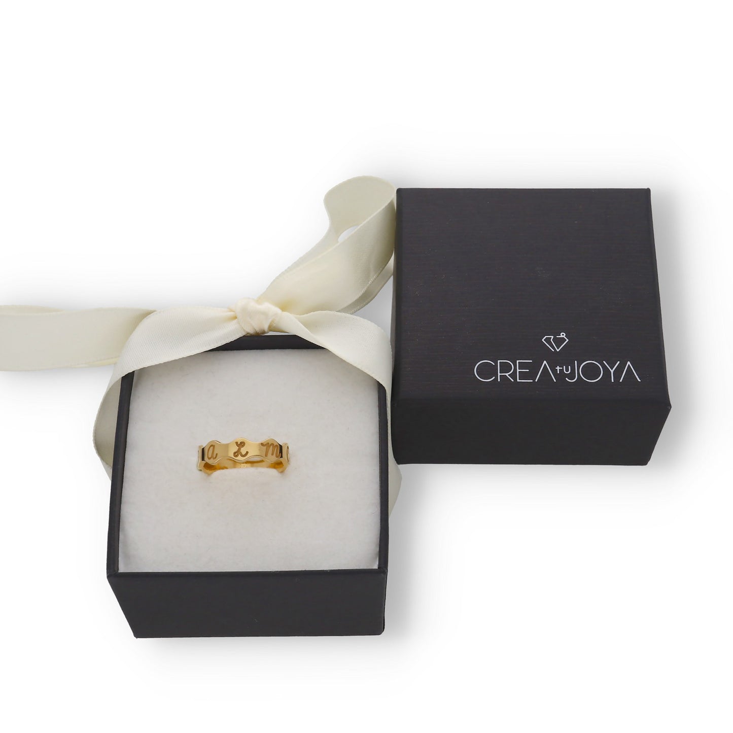 Anillo Mattia en Plata de Ley 925 y  baño Oro rosa 18k