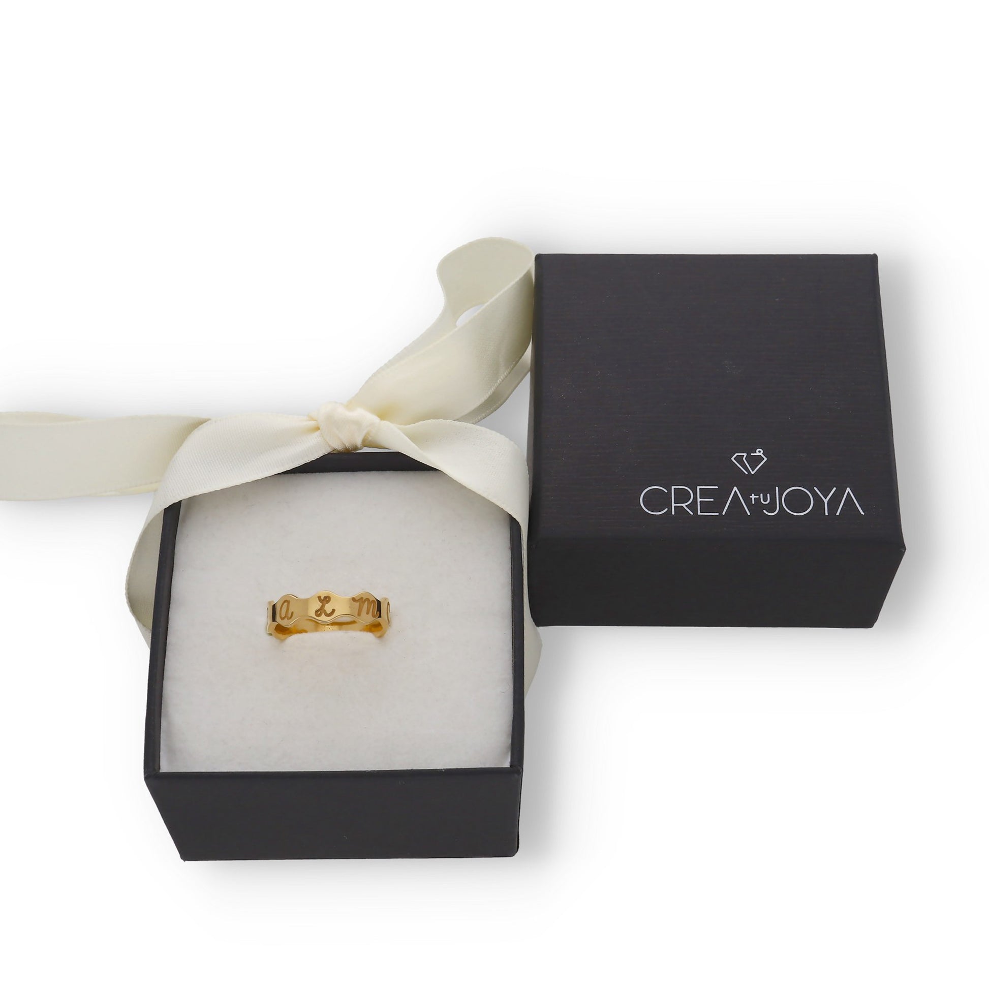 Anillo Mattia en Plata de Ley 925 y  baño Oro rosa 18k