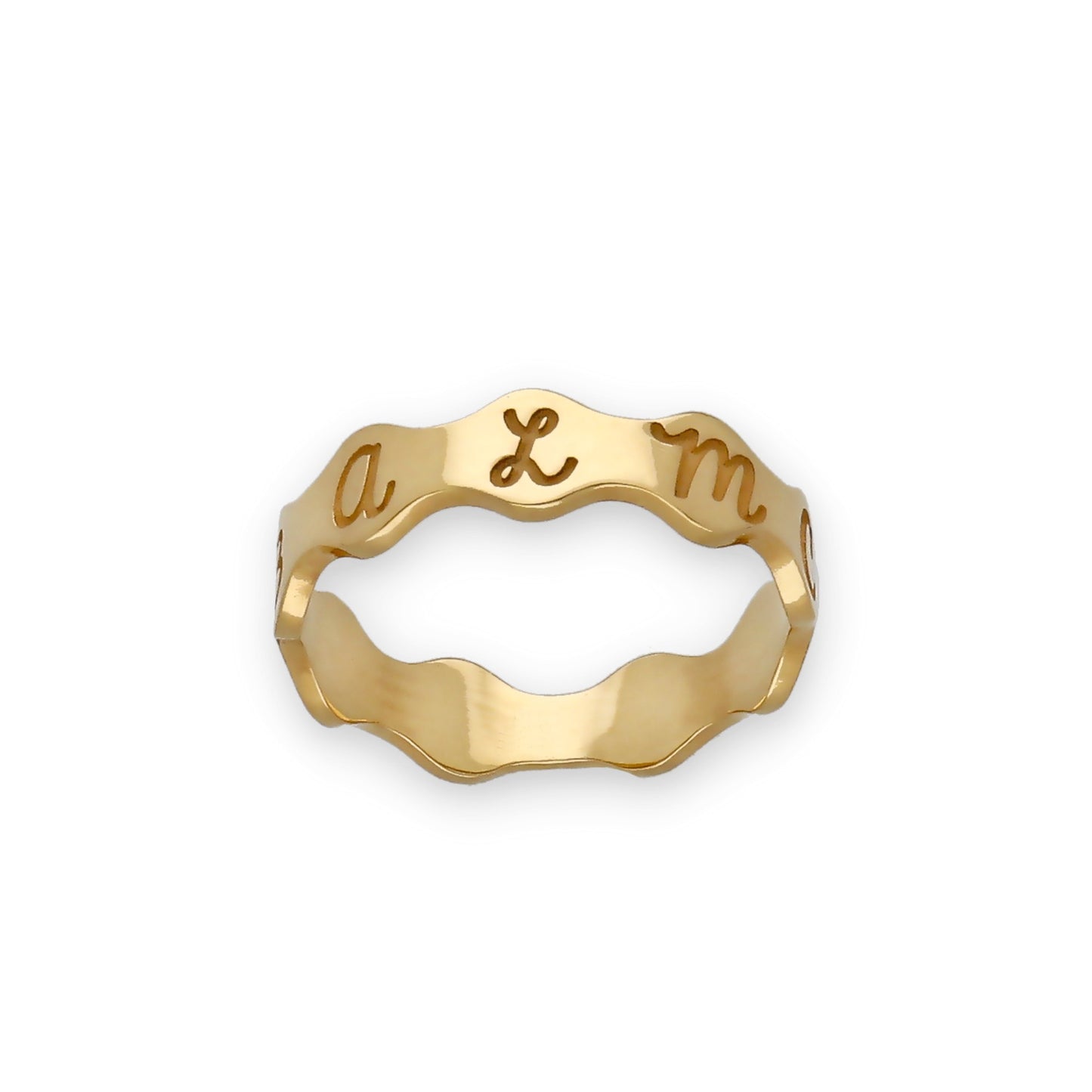 Anillo Mattia en Plata de Ley 925 y  baño Oro rosa 18k