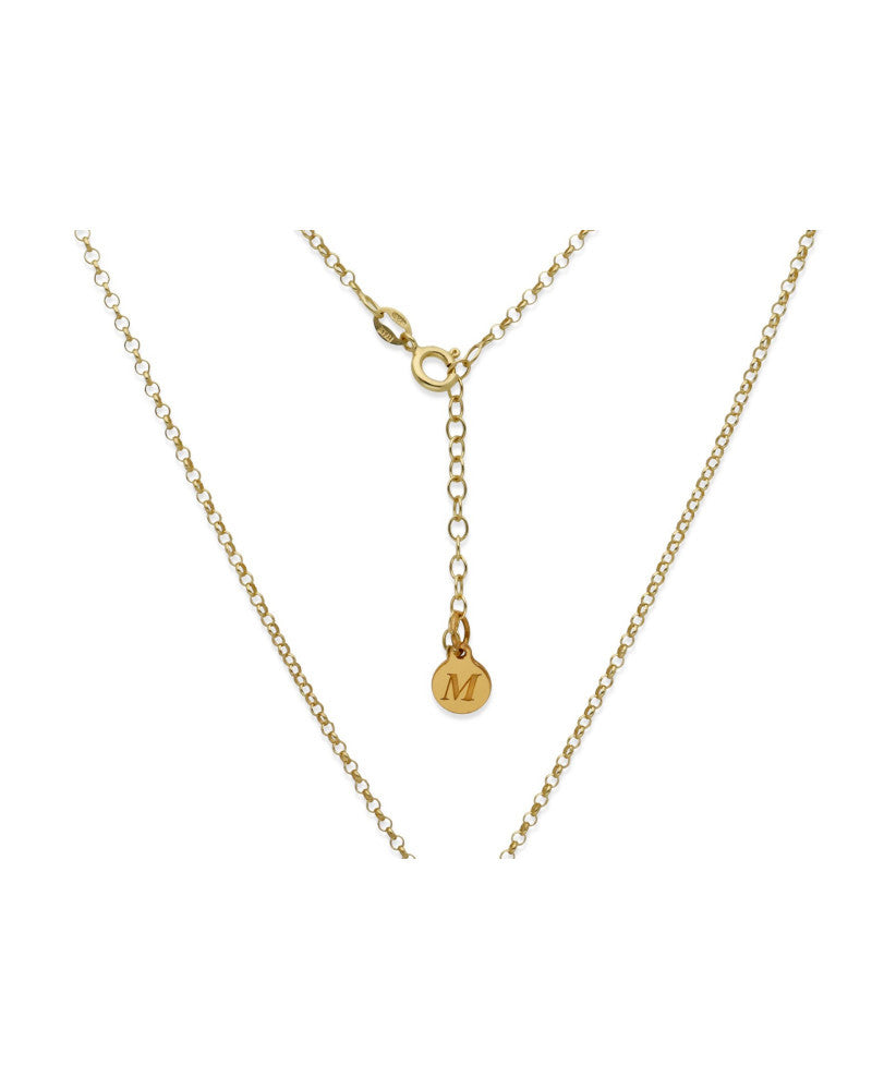 Colgante Corazón Origami en Plata de Ley 925 y baño Oro 18k