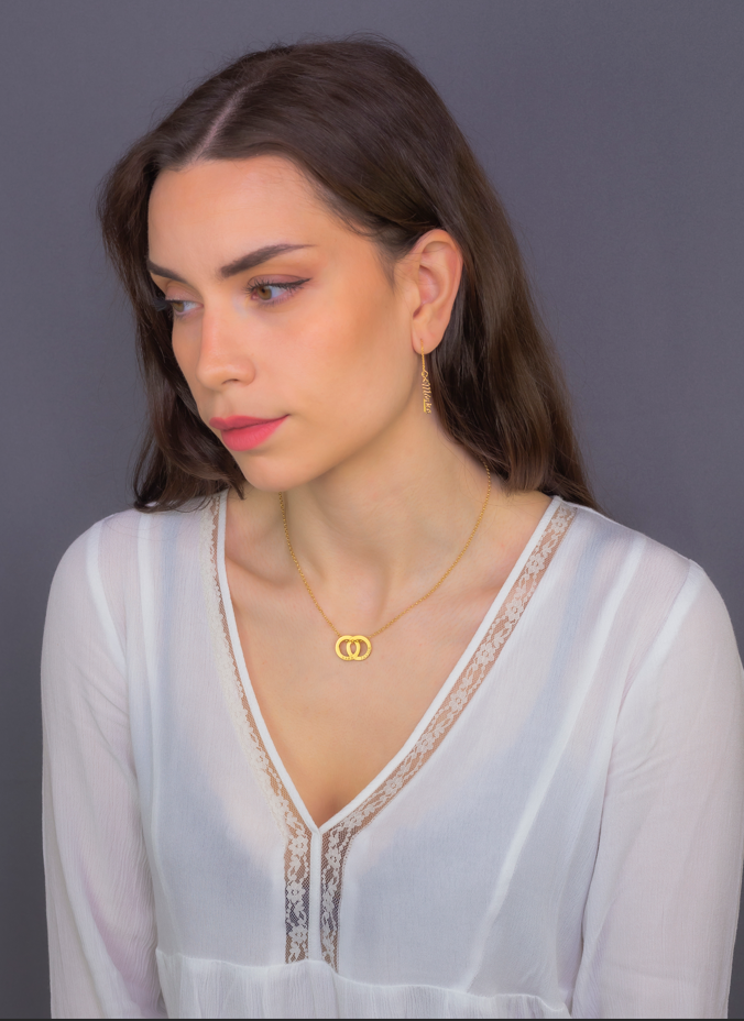 Colgante Salma Aros en Plata de Ley 925