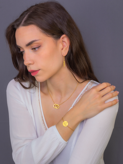 Colgante Salma Aros en Plata de Ley 925