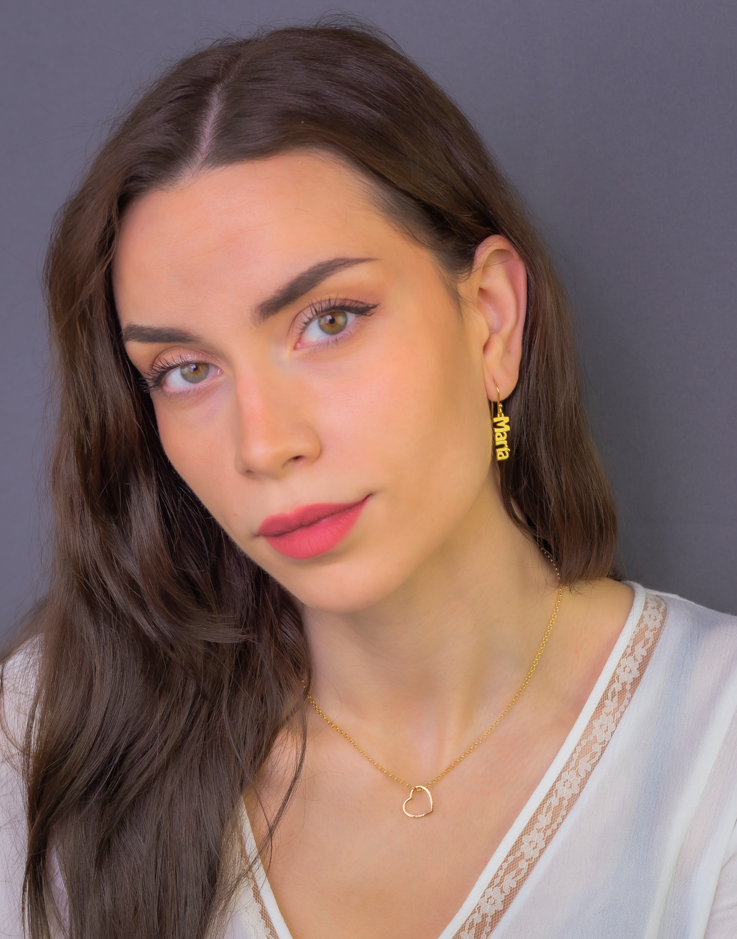 Colgante Roma Corazón en Plata de Ley 925