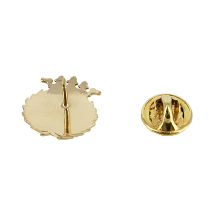Pin Insignia Profesional de Biotecnología en Oro de Ley 18K