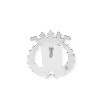 Pin Insignia Profesional de Ciencias Exactas en Plata de Ley 925