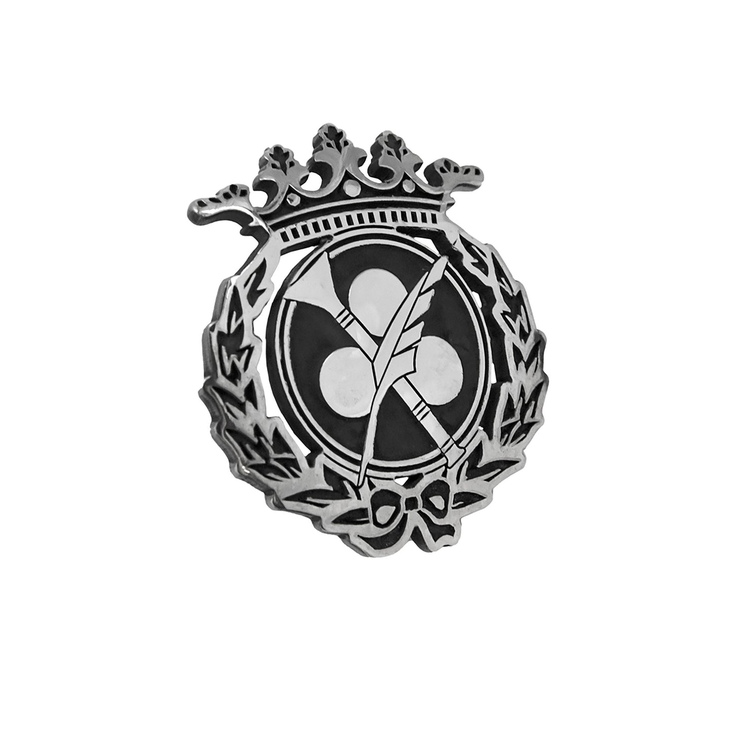 Pin Insignia Profesional de Comunicación Audiovisual en Plata de Ley 925