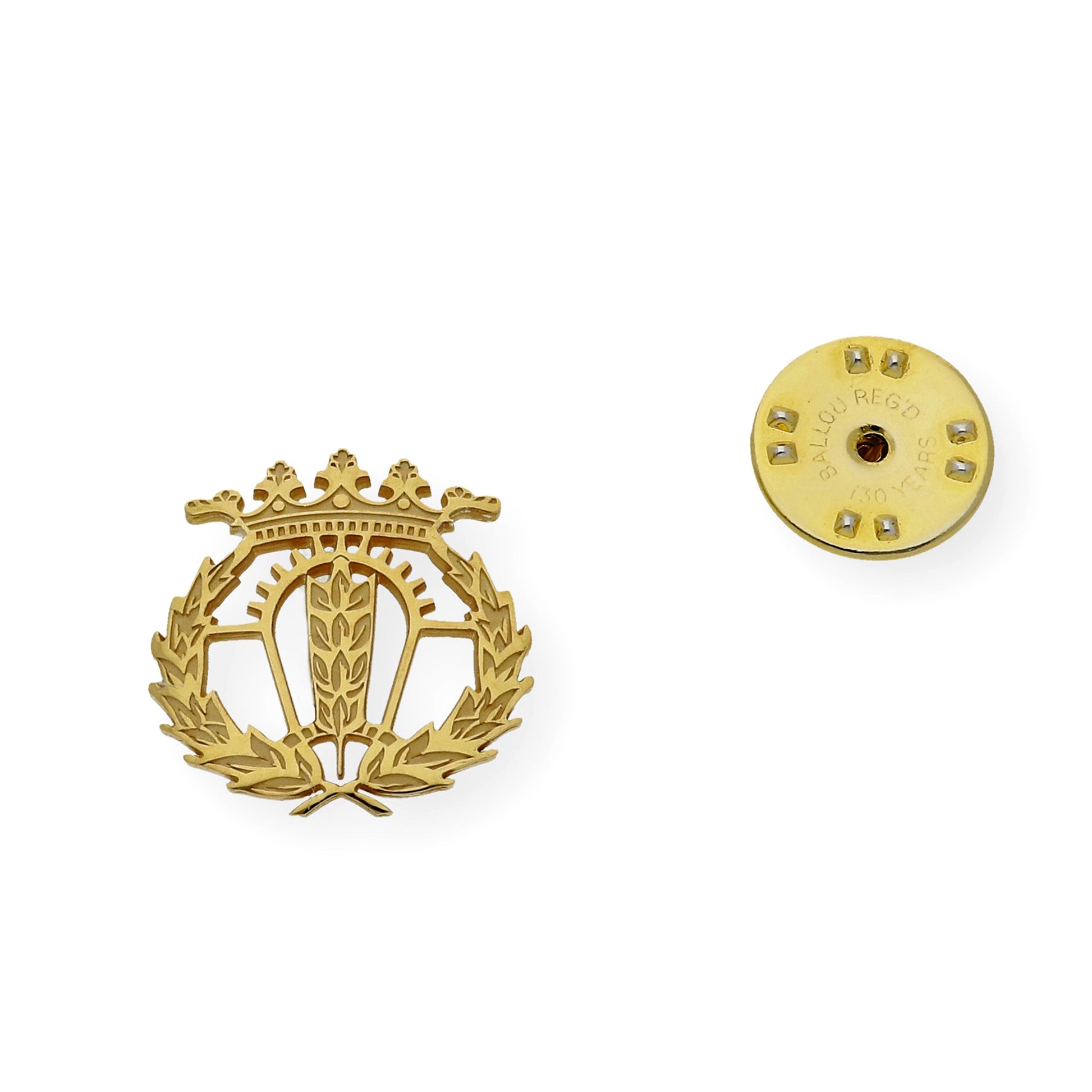 Pin Insignia Profesional de Empresariales en Oro de Ley 18K