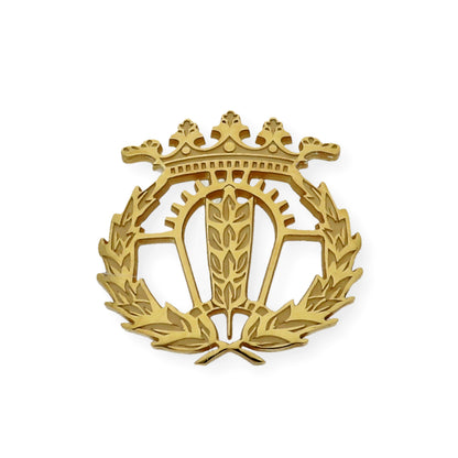 Pin Insignia Profesional de Empresariales en Oro de Ley 18K