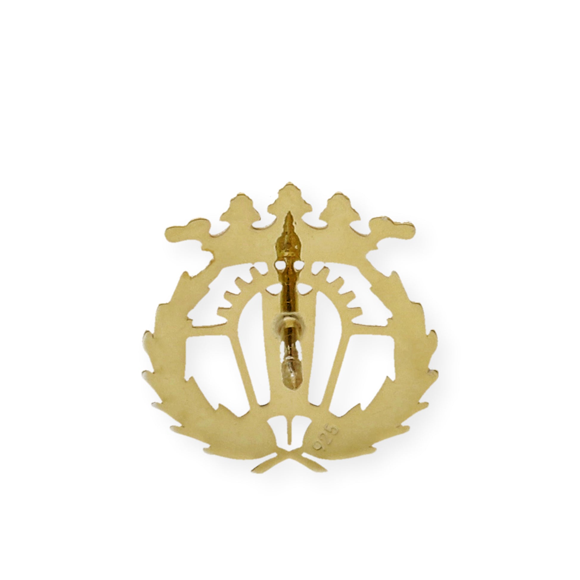 Pin Insignia Profesional de Empresariales en Oro de Ley 18K