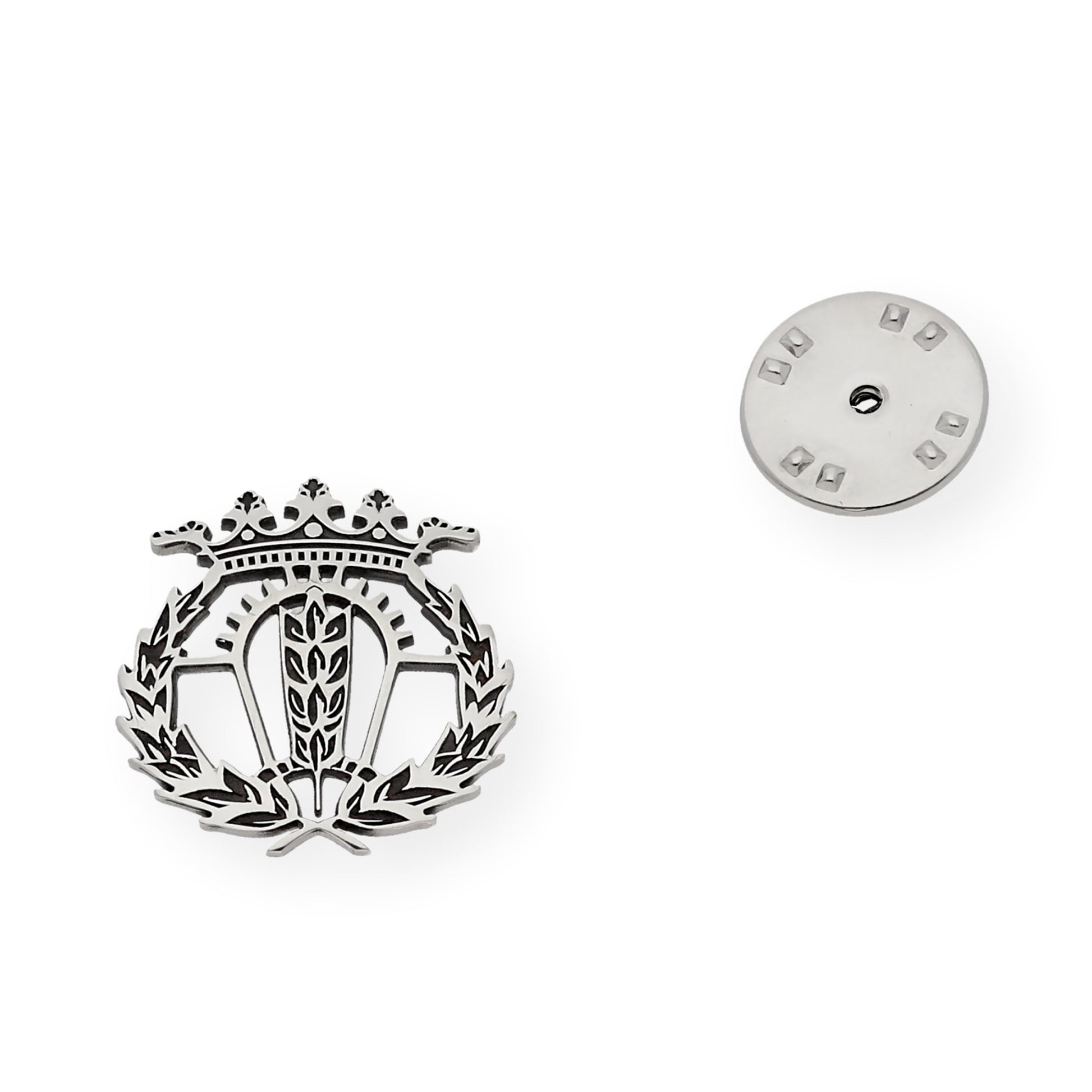 Pin Insignia Profesional de Empresariales en Plata de Ley 925