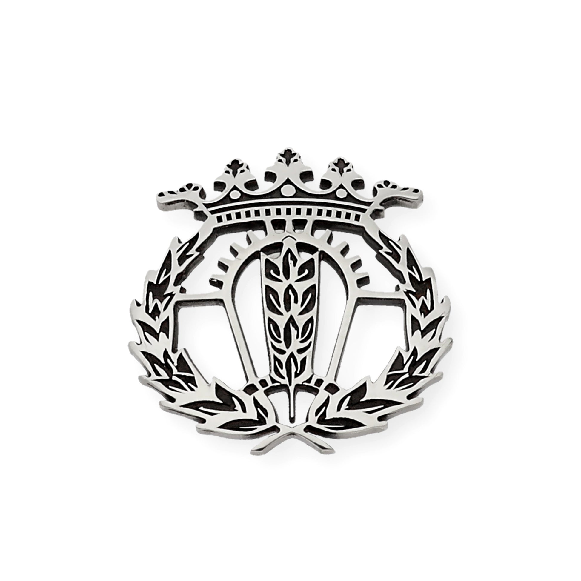 Pin Insignia Profesional de Empresariales en Plata de Ley 925