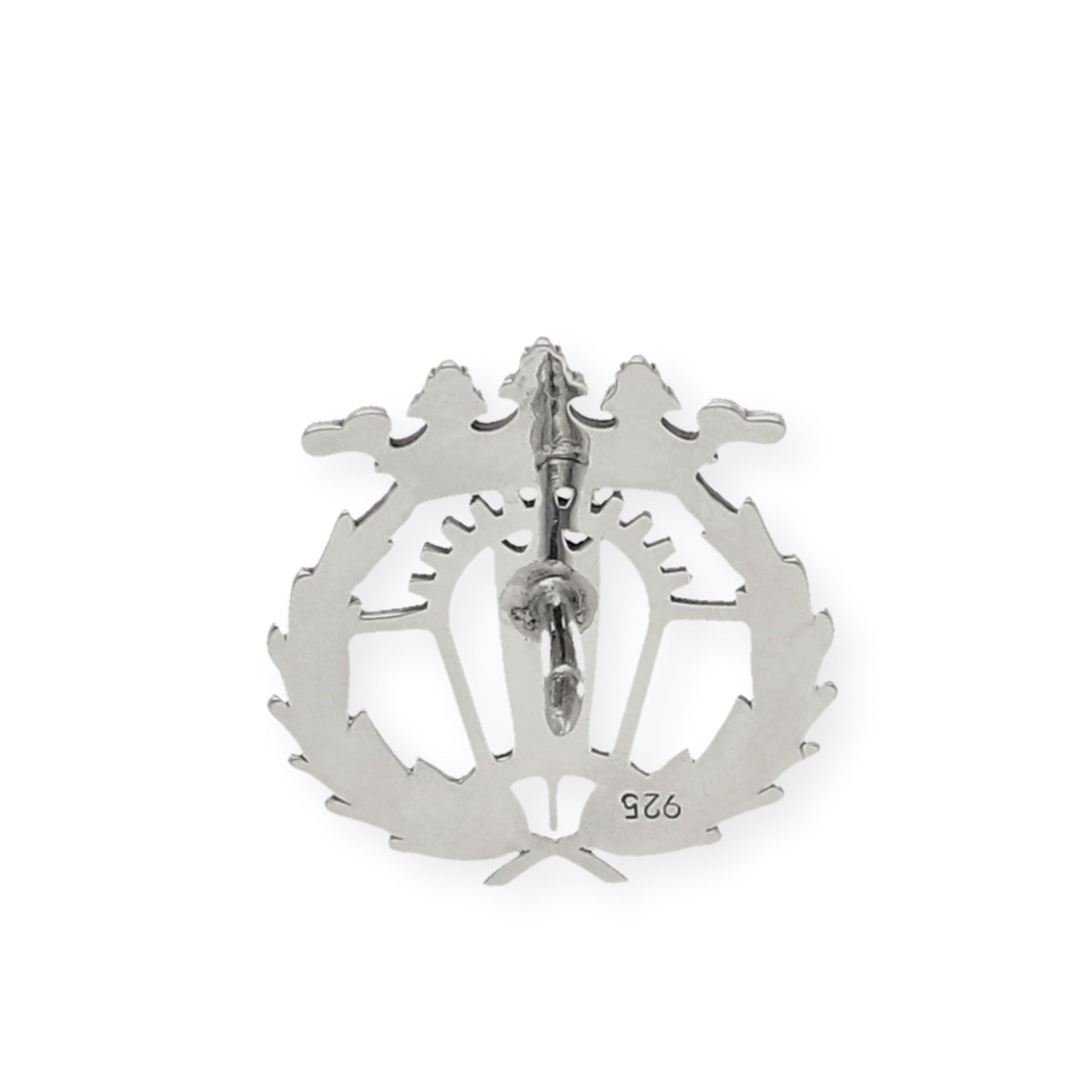Pin Insignia Profesional de Empresariales en Plata de Ley 925