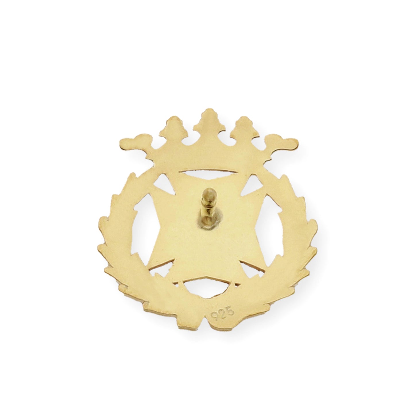 Pin Insignia Profesional de Enfermería en Oro de Ley 18K
