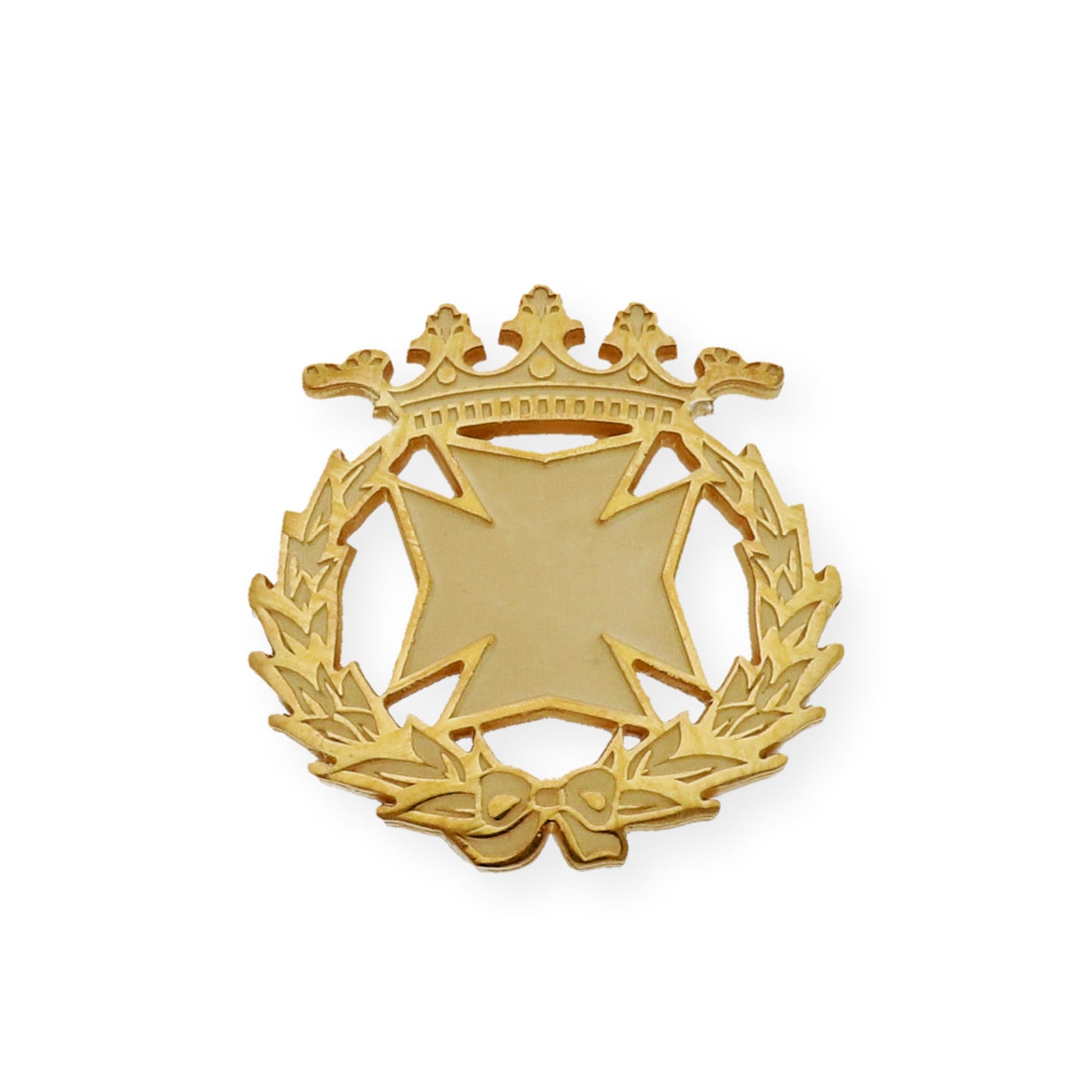 Pin Insignia Profesional de Enfermería en Oro de Ley 18K