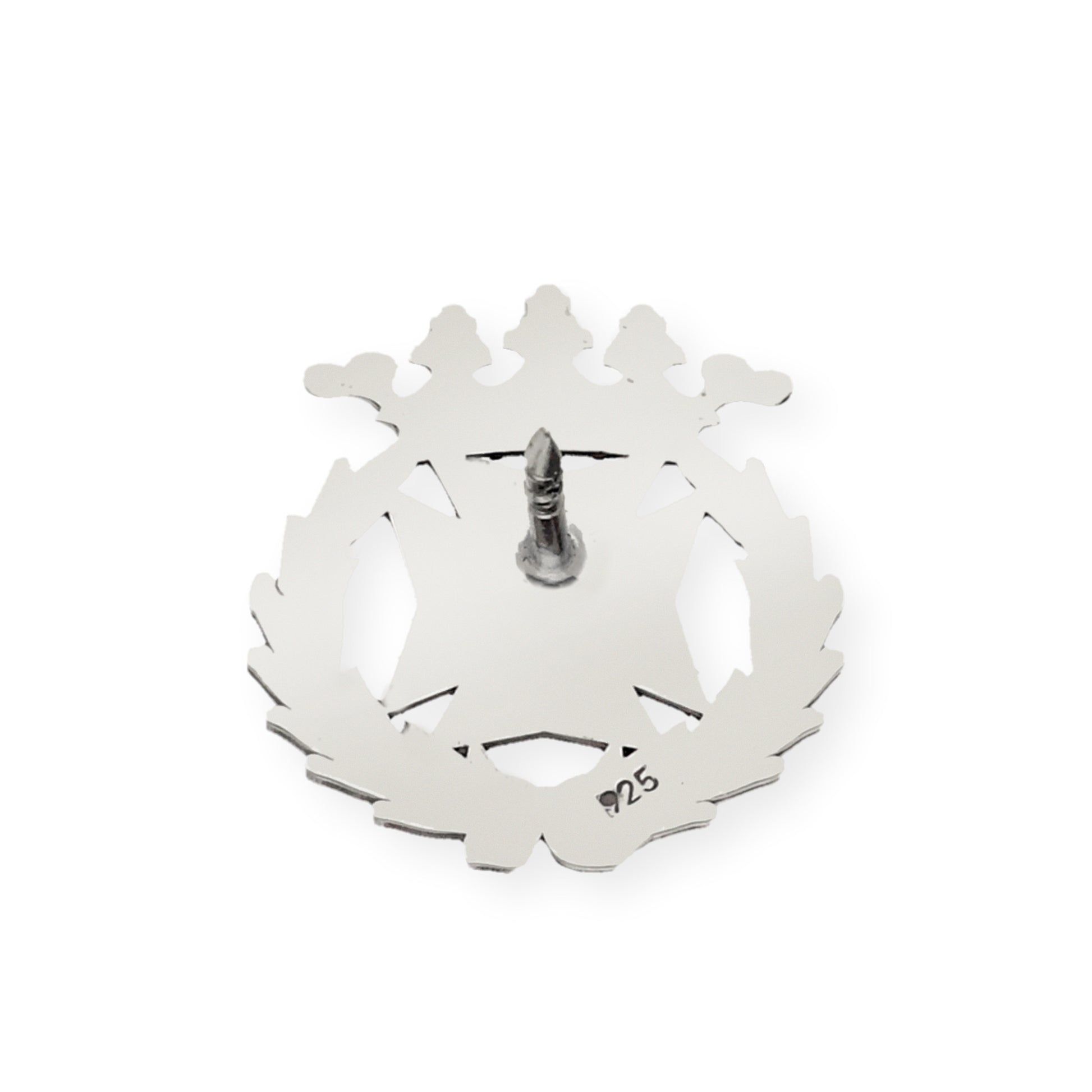Pin Insignia Profesional de Enfermería en Plata de Ley 925