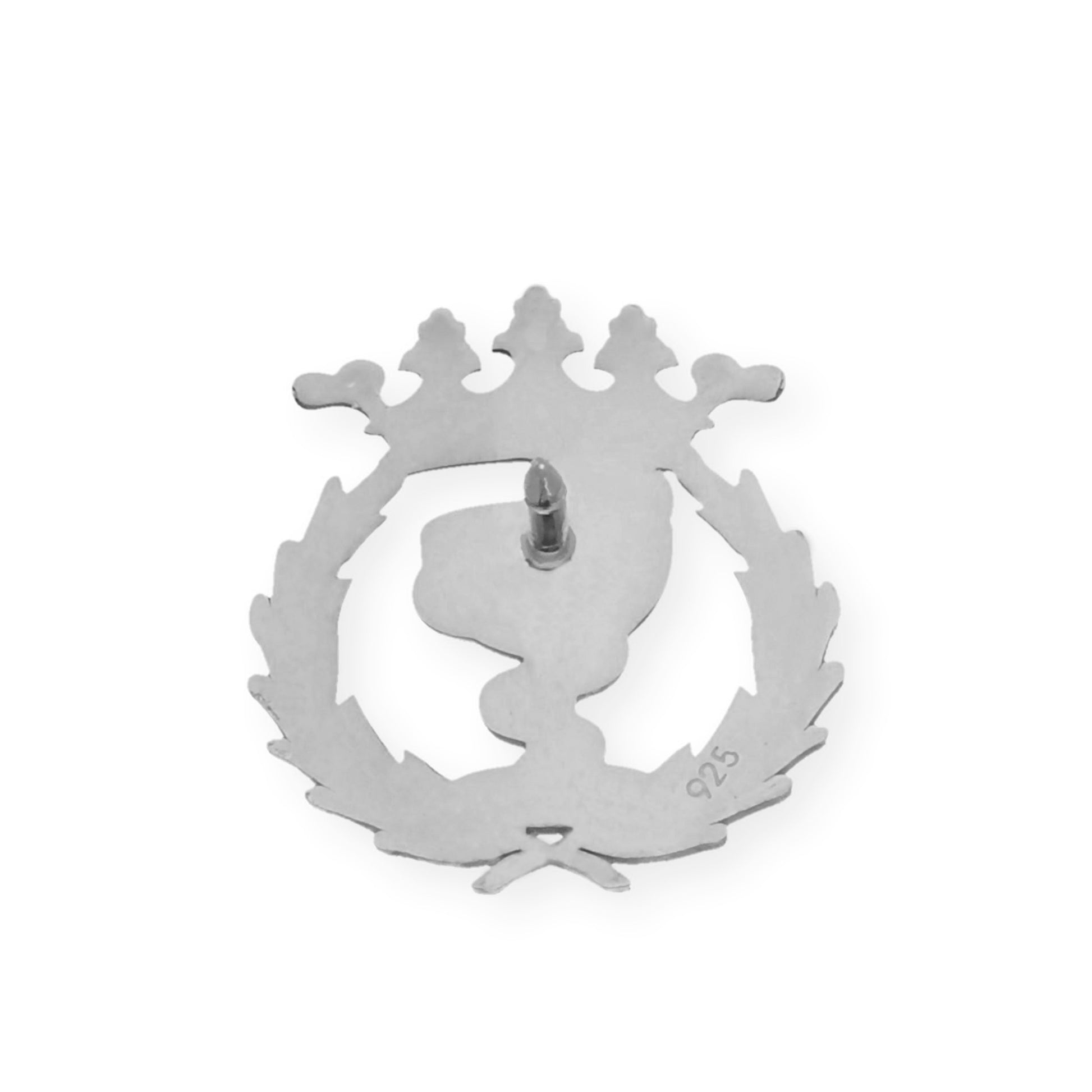 Pin Insignia Profesional de Farmacia en Plata de Ley 925