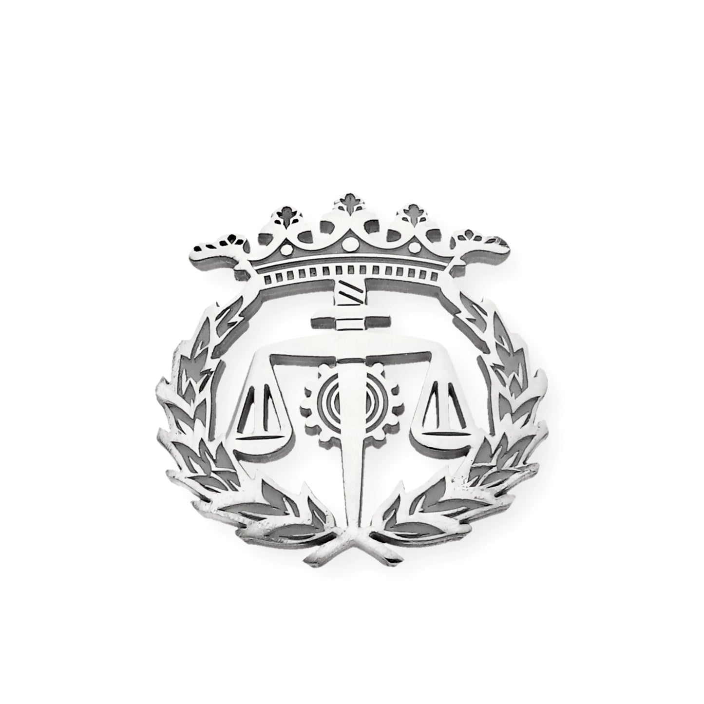 Pin Insignia Profesional de Graduado Social en Plata de Ley 925