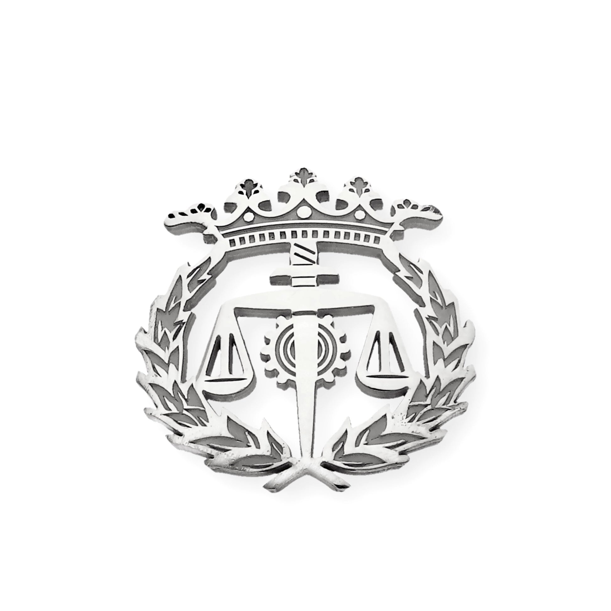 Pin Insignia Profesional de Graduado Social en Plata de Ley 925