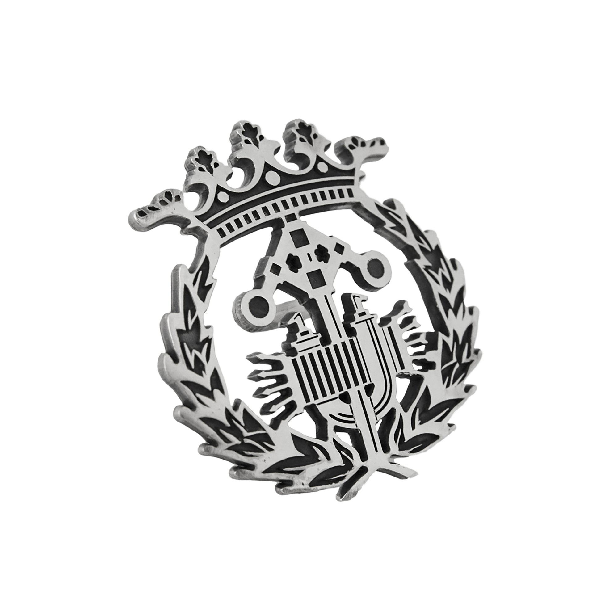 Pin Insignia Profesional de Ingeniería Industrial en Plata de Ley 925