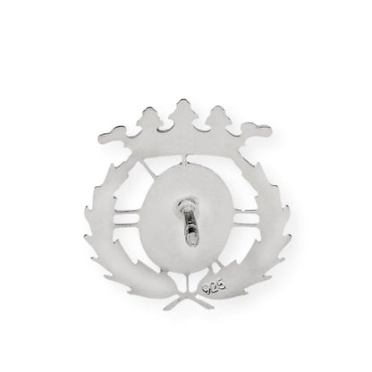 Pin Insignia Profesional de Ingeniería Informática en Plata de Ley 925