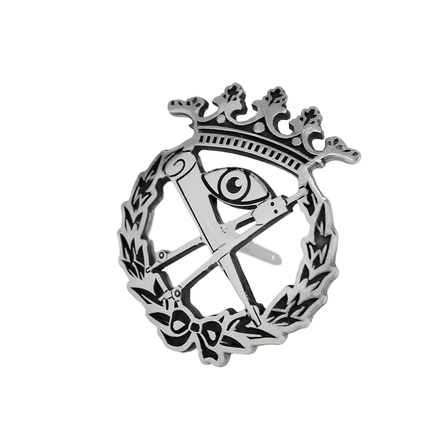 Pin Insignia Profesional de Matemáticas en Plata de Ley 925