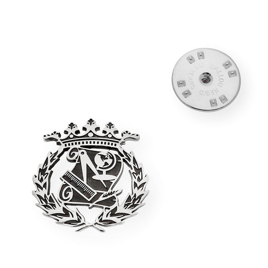 Pin Insignia Profesional de Magisterio en Plata de Ley 925