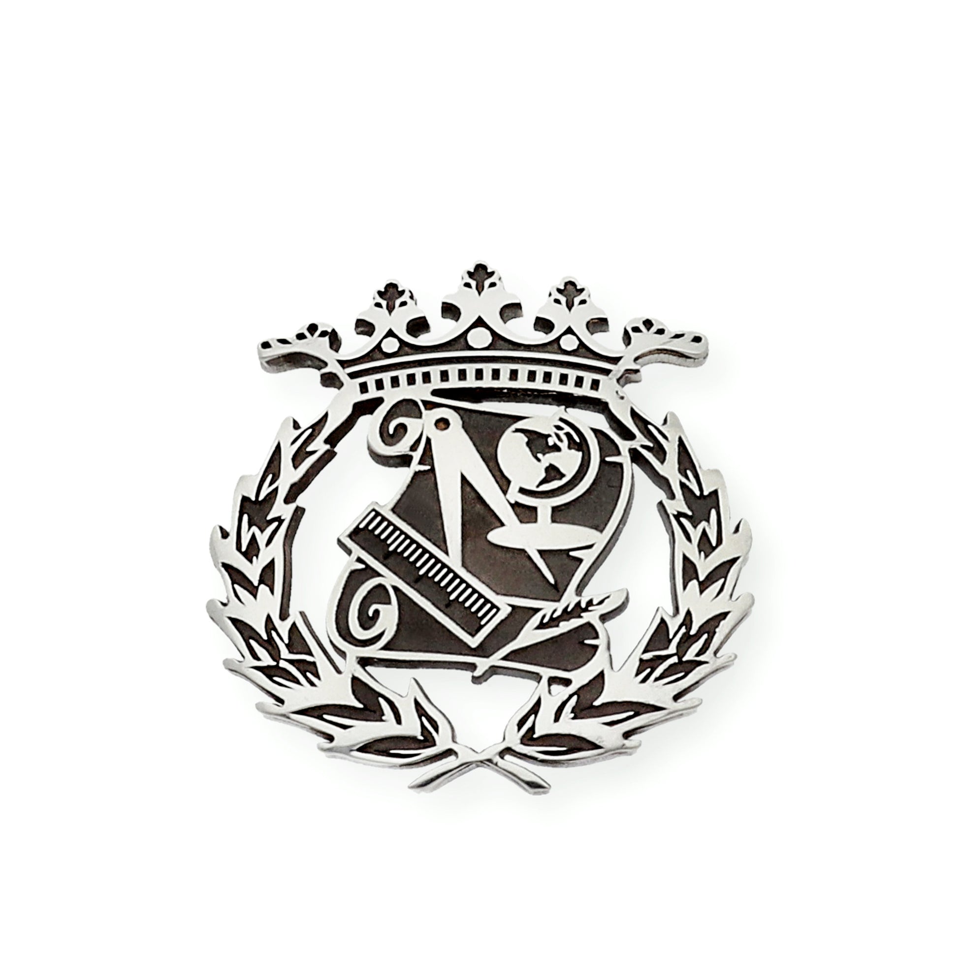 Pin Insignia Profesional de Magisterio en Plata de Ley 925