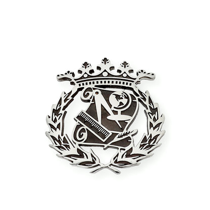 Pin Insignia Profesional de Magisterio en Plata de Ley 925