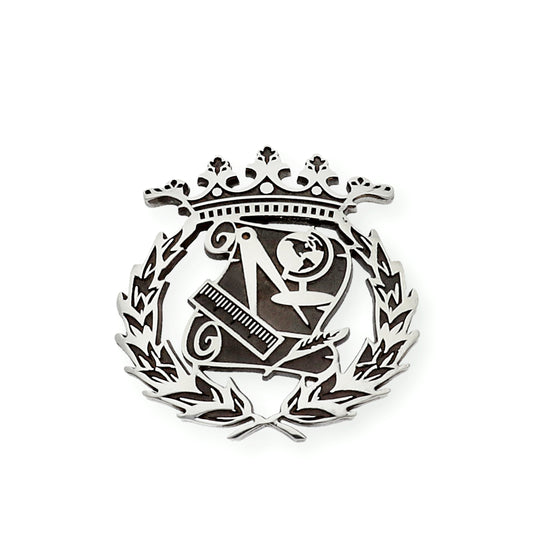 Pin Insignia Profesional de Magisterio en Plata de Ley 925