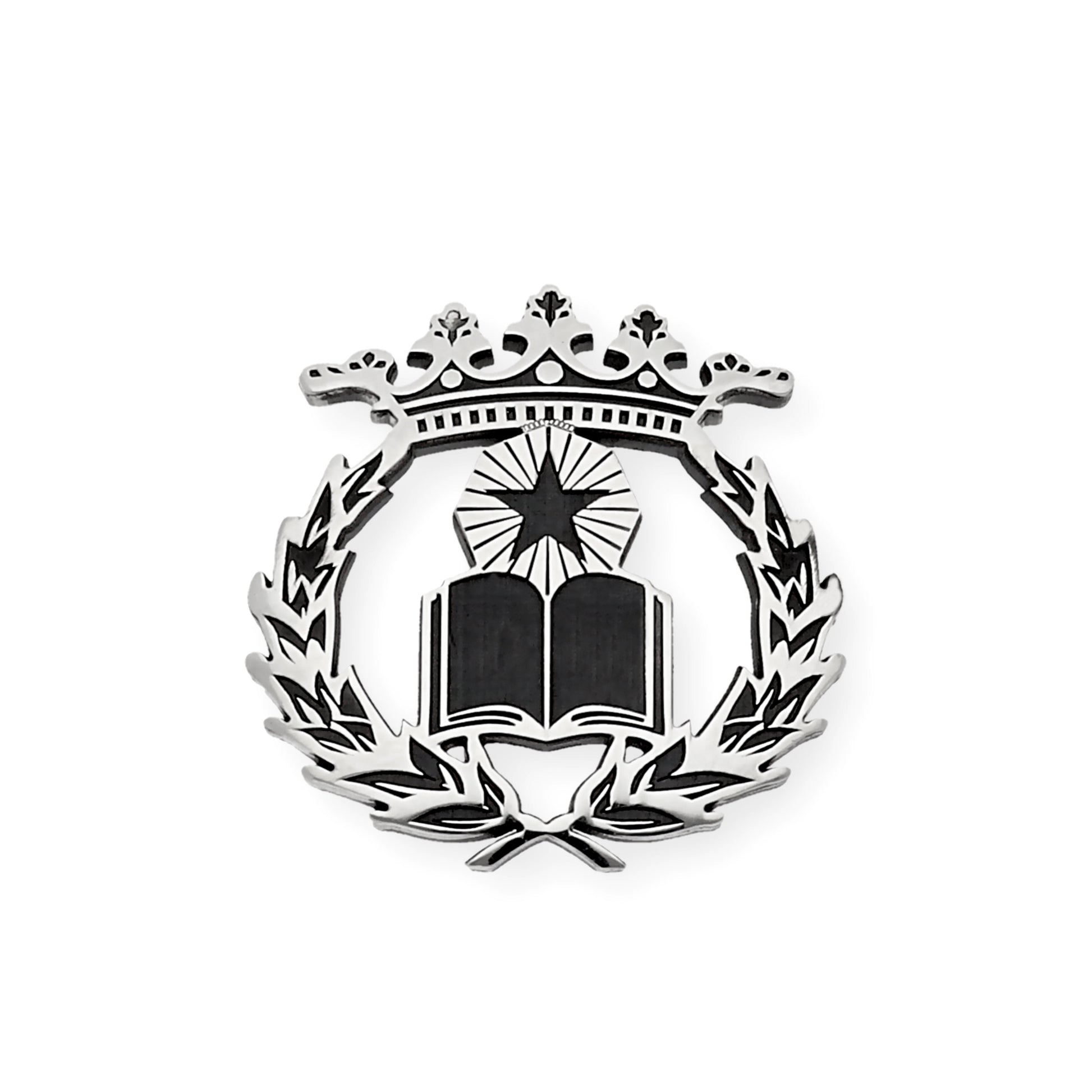 Pin Insignia Profesional de Notaría en Plata de Ley 925