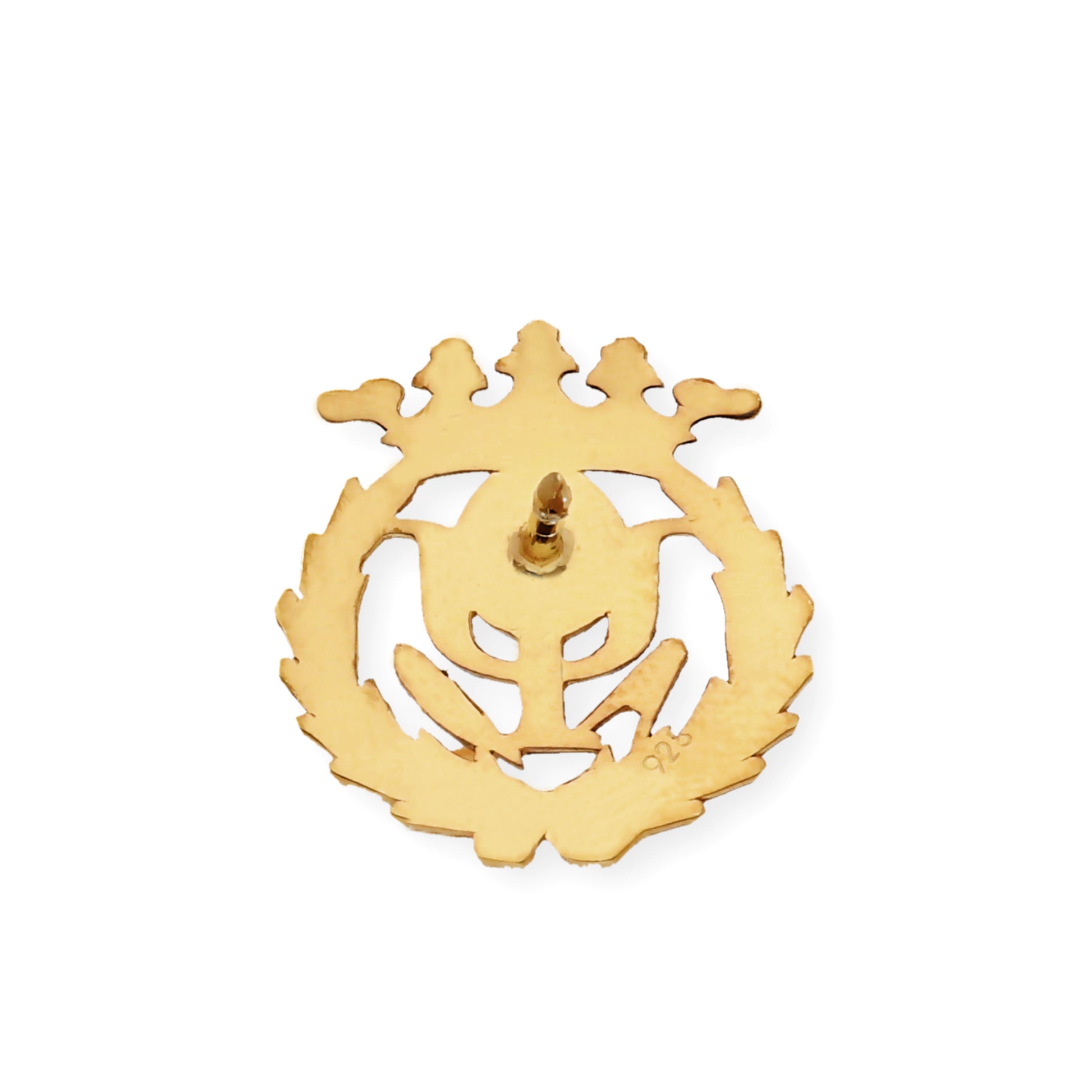 Pin Insignia Profesional de Pedagogía en Oro de Ley 18K