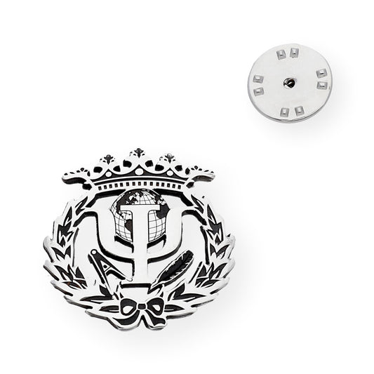 Pin Insignia Profesional de Pedagogía en Plata de Ley 925