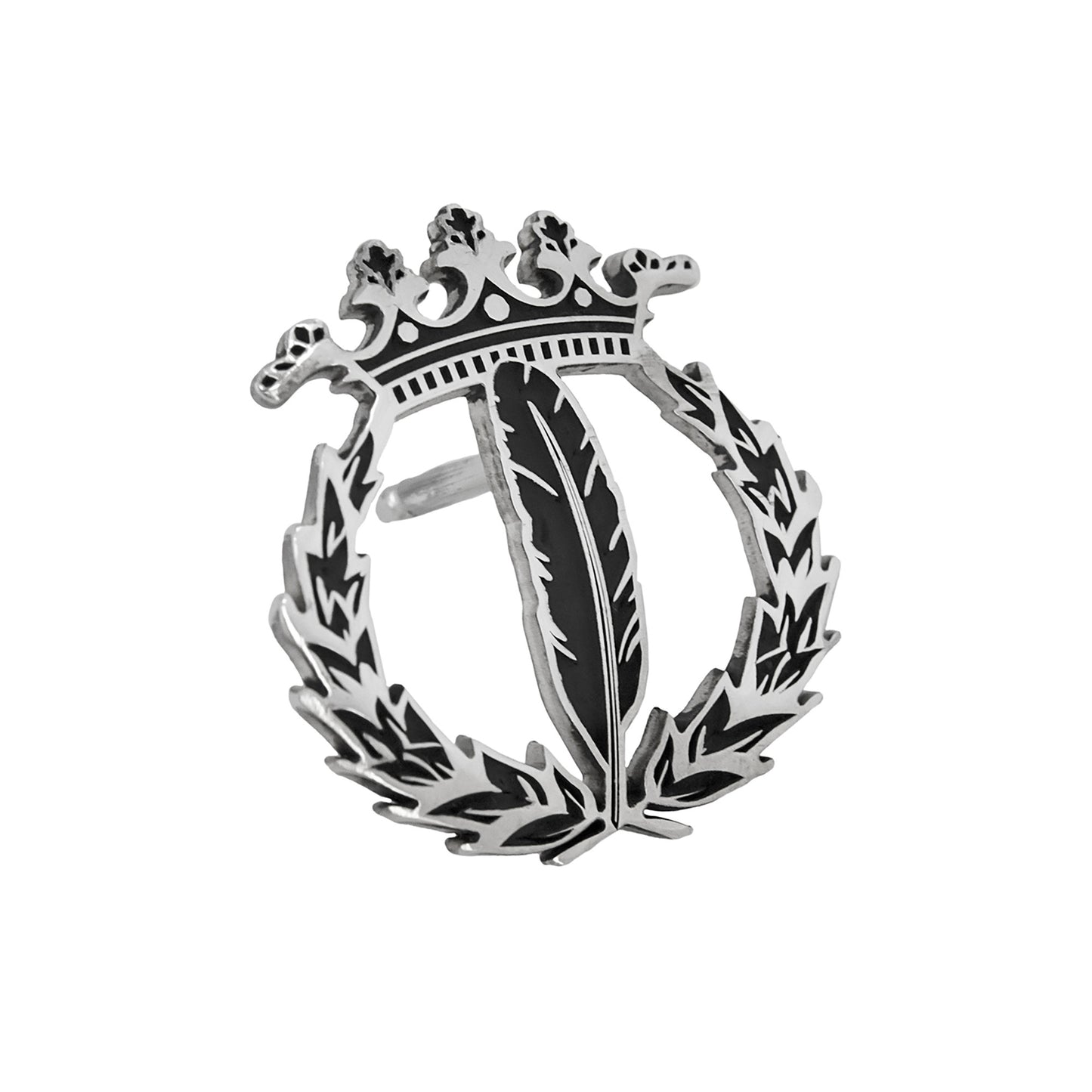 Pin Insignia Profesional de Periodismo en Plata de Ley 925