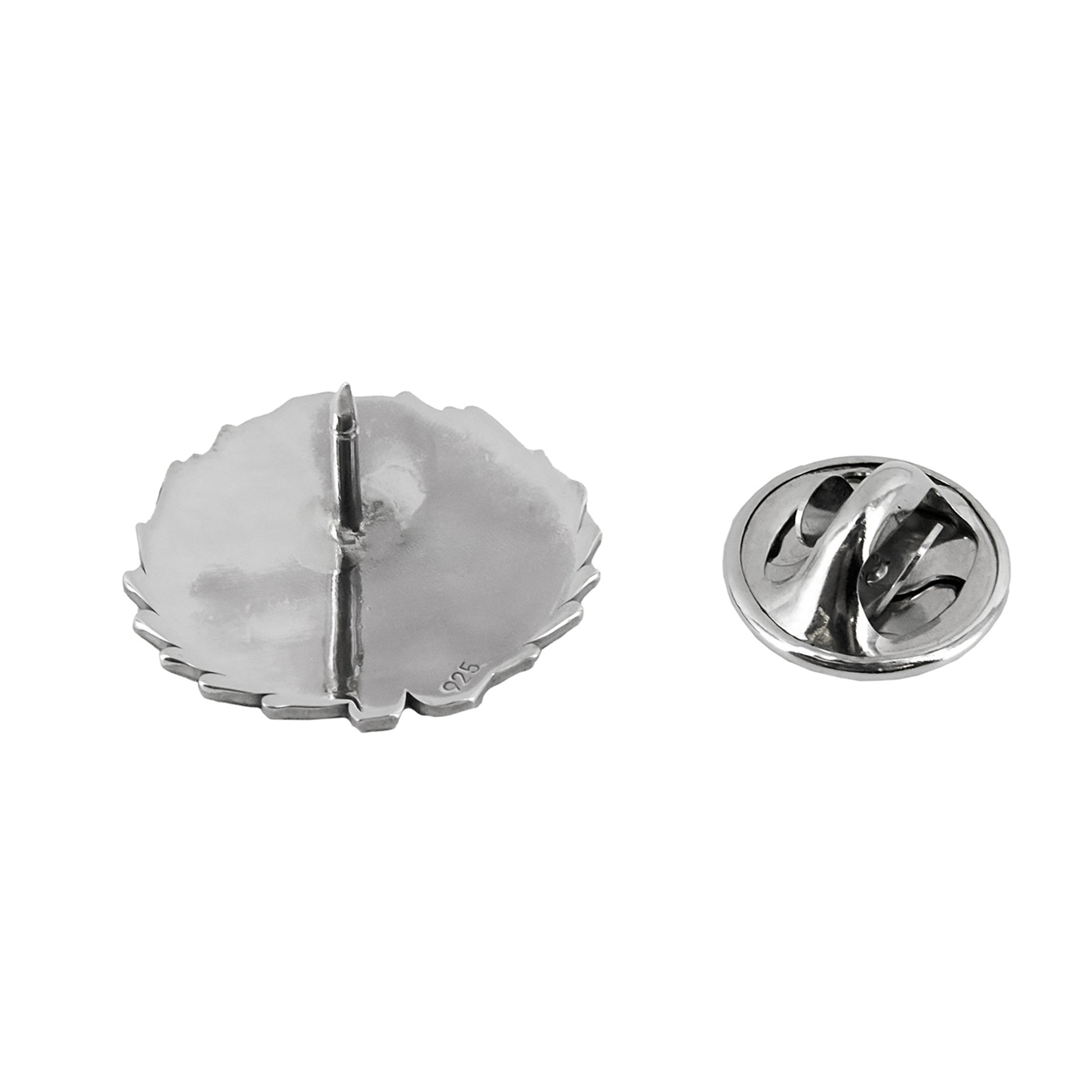 Pin Insignia Profesional de Veterinaria en Plata de Ley 925