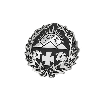 Pin Insignia Profesional de Veterinaria en Plata de Ley 925