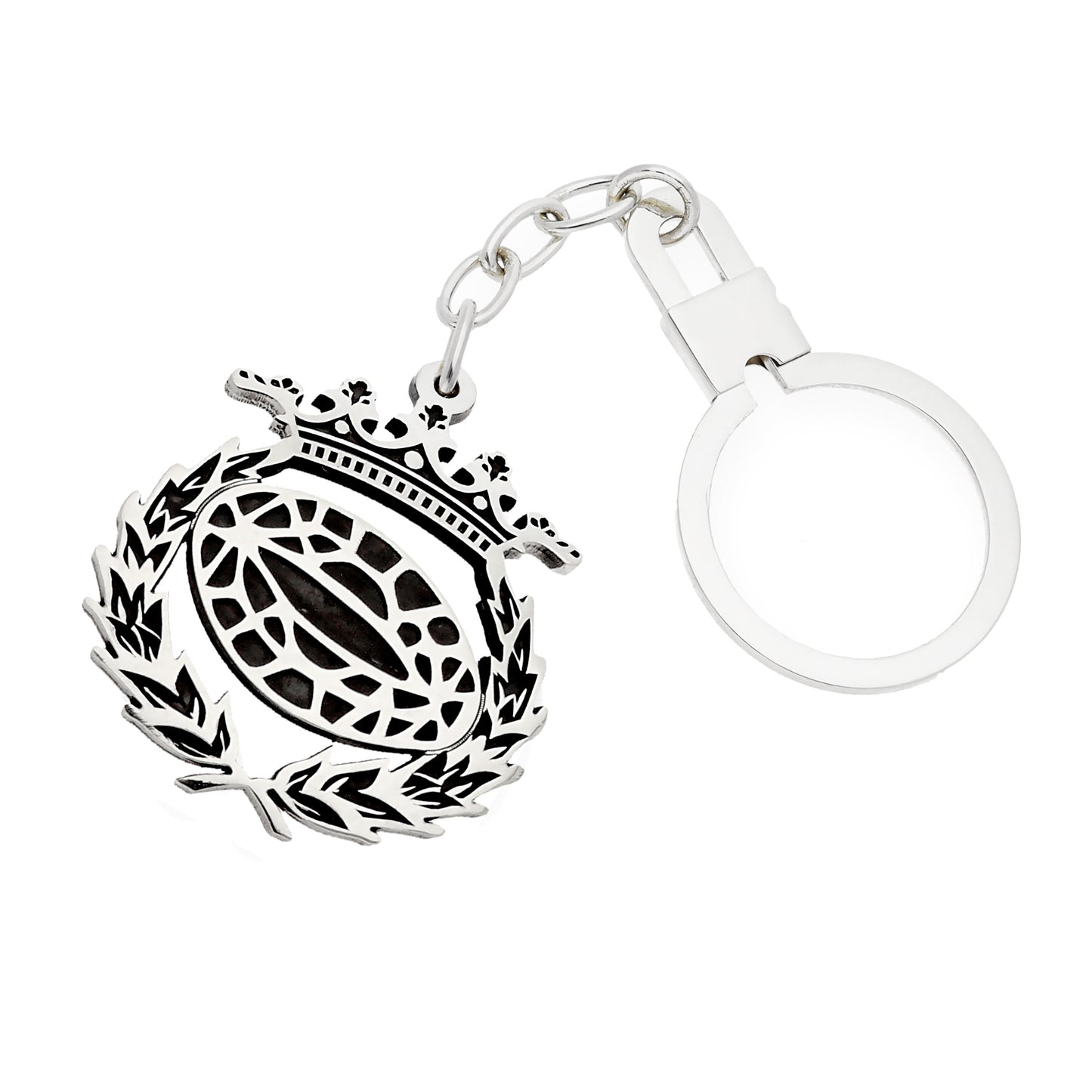 Llavero Insignia de Biología en Plata de Ley 925