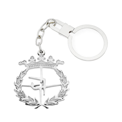 Llavero Insignia de Ciencias del Deporte en Plata de Ley 925