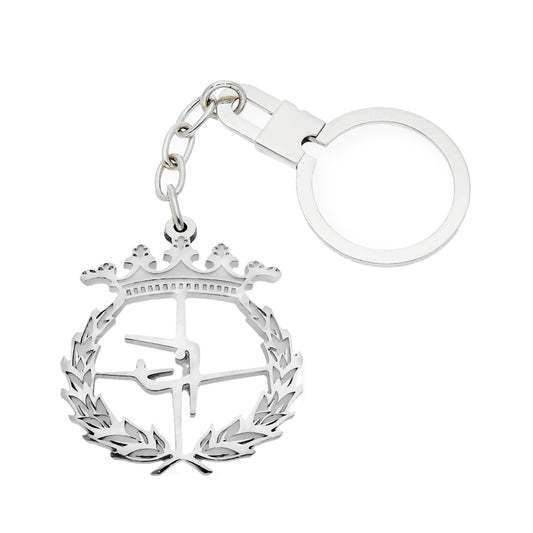 Llavero Insignia de Ciencias del Deporte en Plata de Ley 925