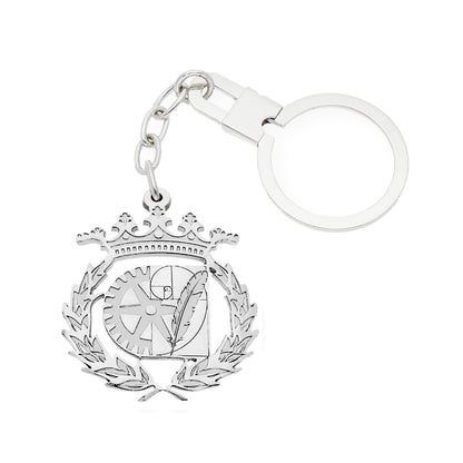 Llavero Insignia de Diseño Industrial en Plata de Ley 925