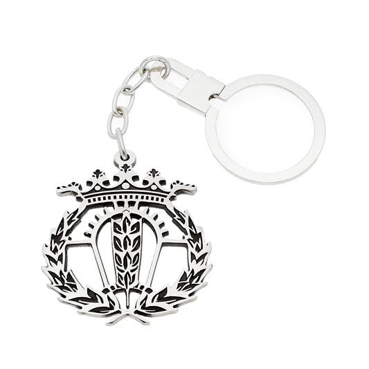 Llavero Insignia de Empresariales en Plata de Ley 925