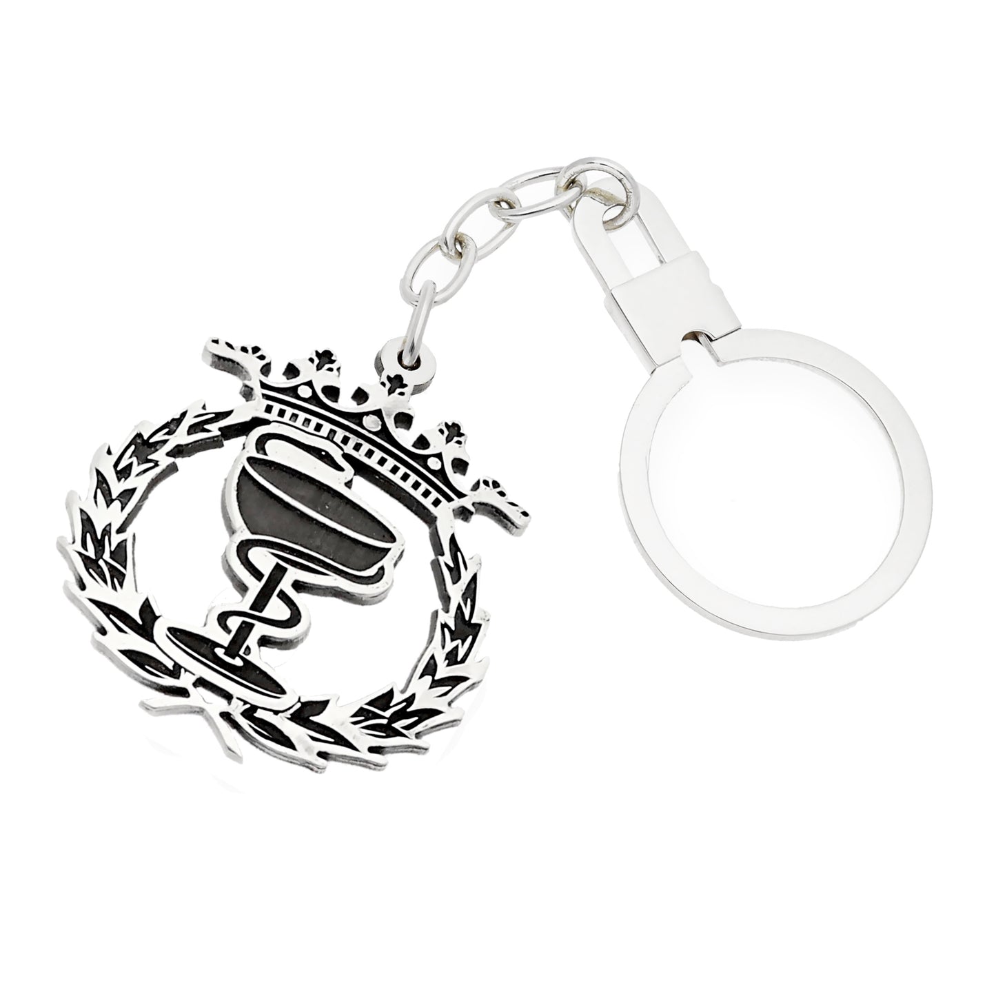 Llavero Insignia de Farmacia en Plata de Ley 925